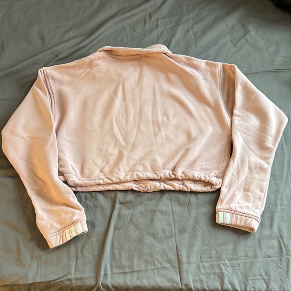 ADIDAS Half Zip Pink Sweatshirt - Picture 6 of 6